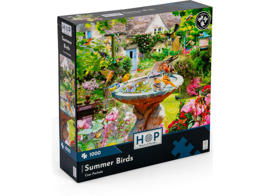 HOP Puzzle Letní ptactvo 1000 dílků