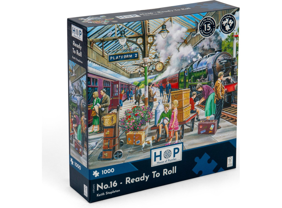 HOP Puzzle No.16: Připraveno k odjezdu 1000 dílků