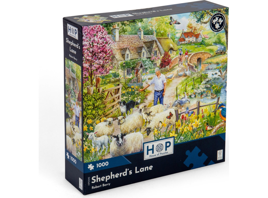 HOP Puzzle Pastýřská ulička 1000 dílků