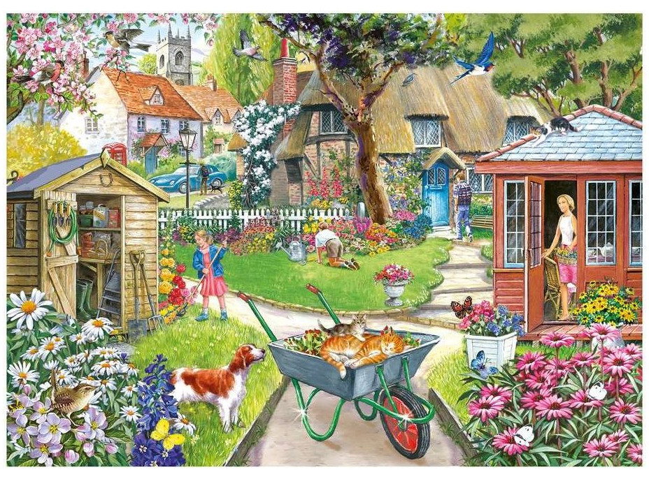 HOP Puzzle Rozkvetlá krása 1000 dílků