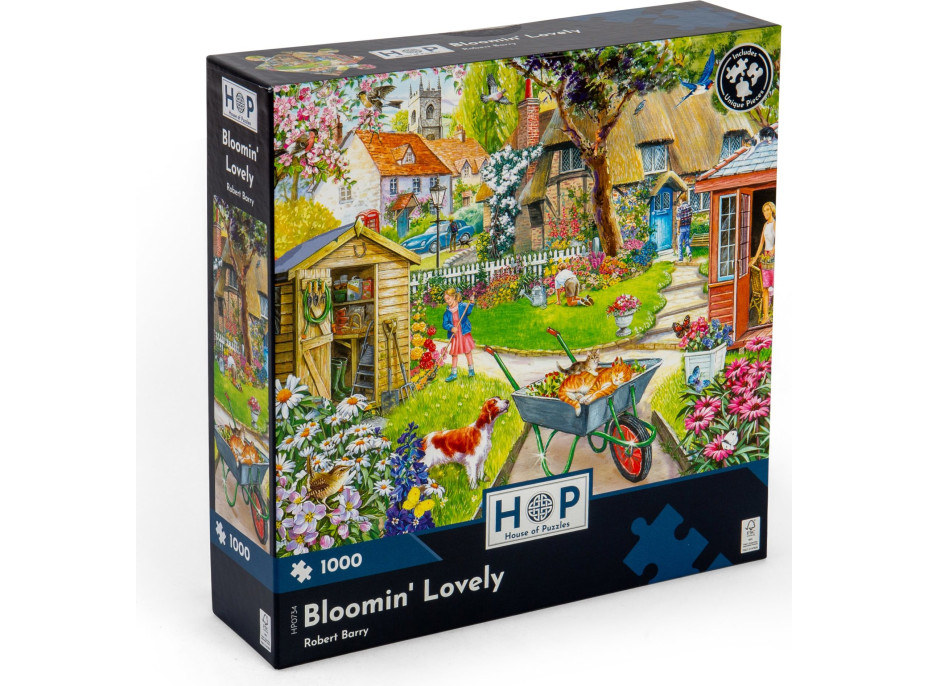 HOP Puzzle Rozkvetlá krása 1000 dílků