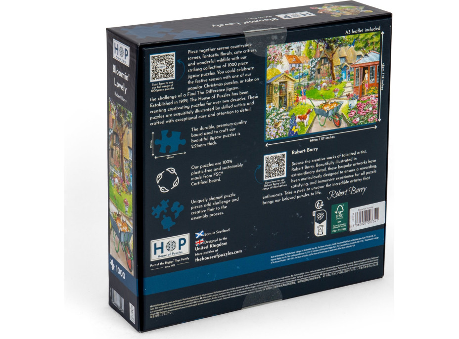 HOP Puzzle Rozkvetlá krása 1000 dílků