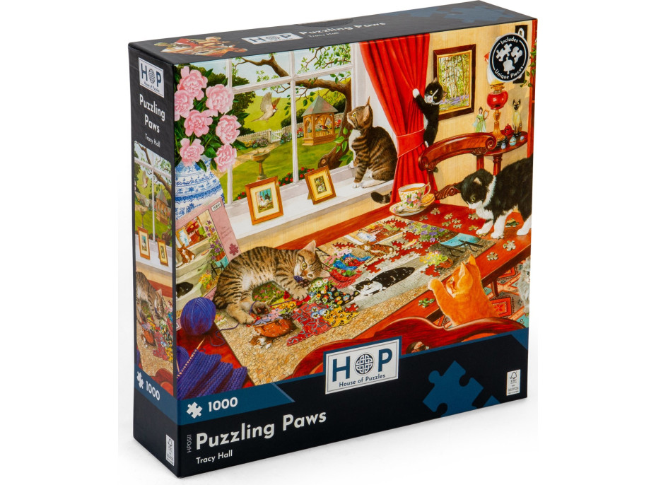 HOP Puzzle Skládající tlapky 1000 dílků