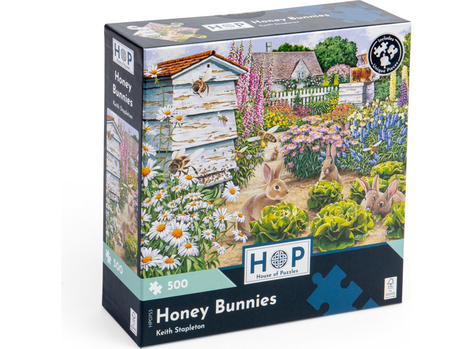 HOP Puzzle Sladcí králíčci 500 dílků