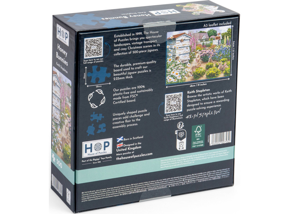 HOP Puzzle Sladcí králíčci 500 dílků