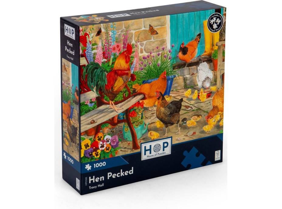 HOP Puzzle Slepičí zobání 1000 dílků