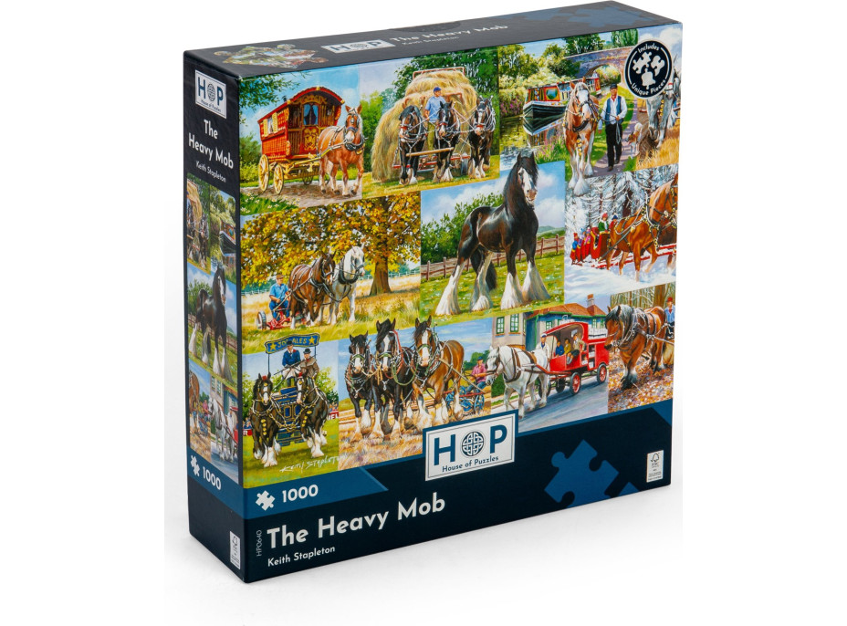 HOP Puzzle Tahouni 1000 dílků