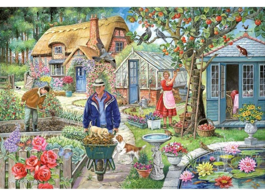 HOP Puzzle No.1: V zahradě 1000 dílků
