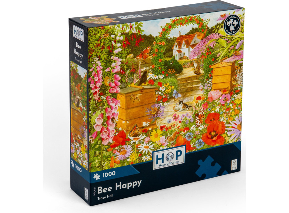 HOP Puzzle Včelí štěstí 1000 dílků