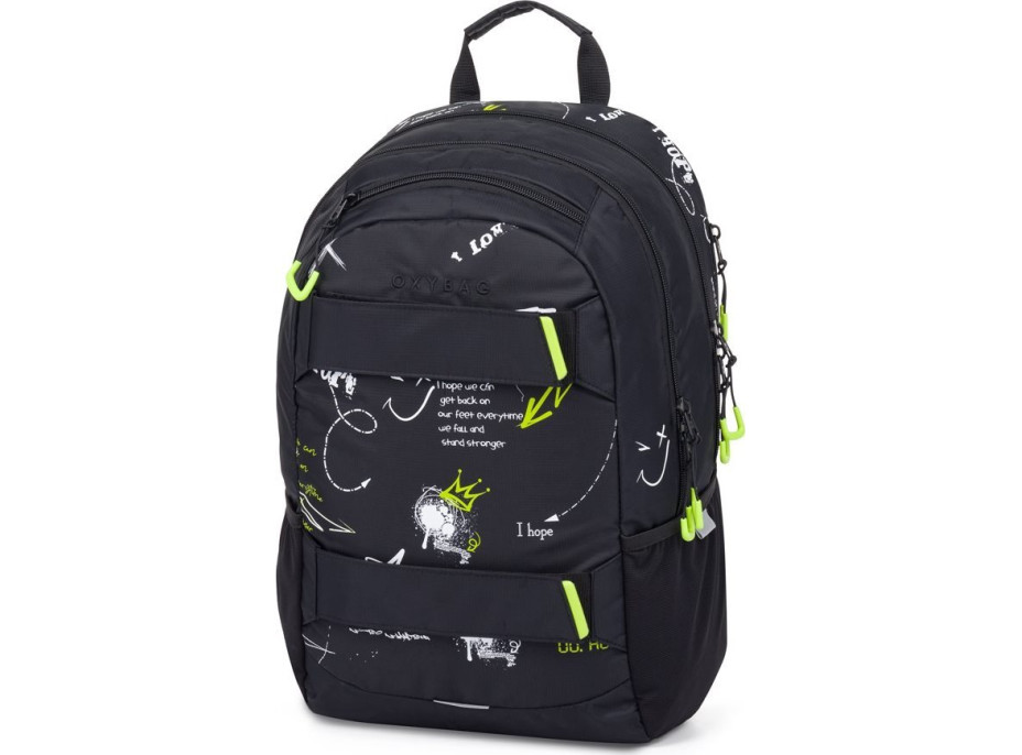 OXYBAG Studentský batoh + etue OXY Sport Graffiti