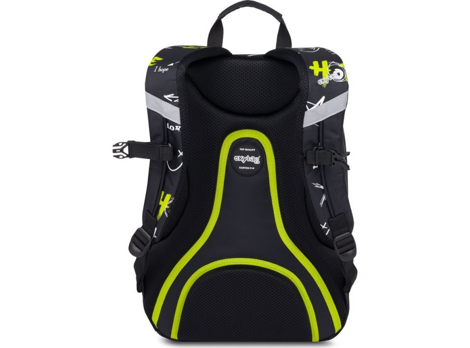 OXYBAG Studentský batoh + etue OXY Sport Graffiti