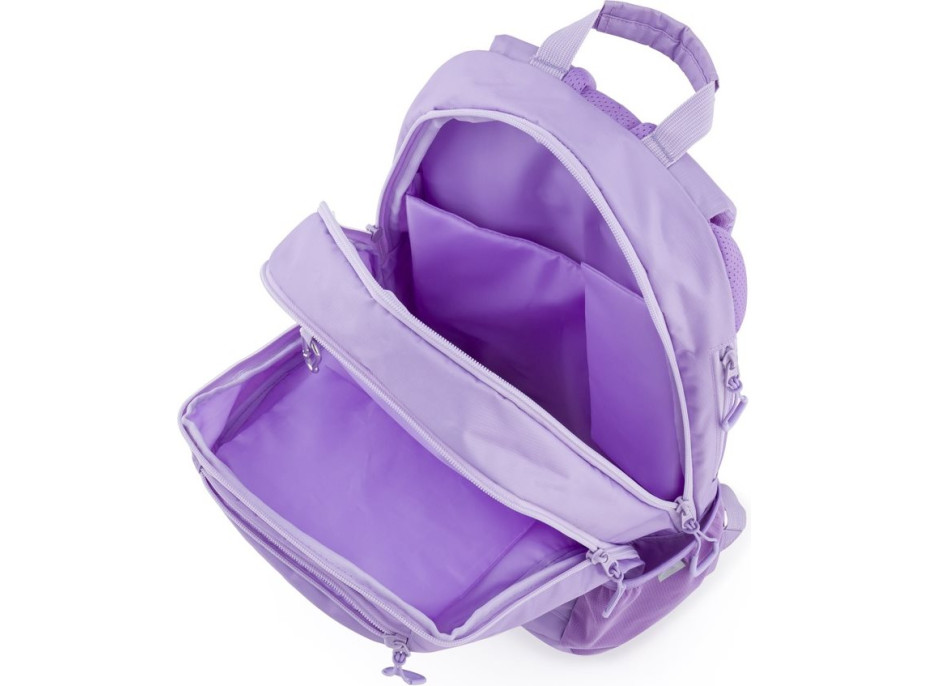 OXYBAG Studentský batoh + etue OXY Sport Violet