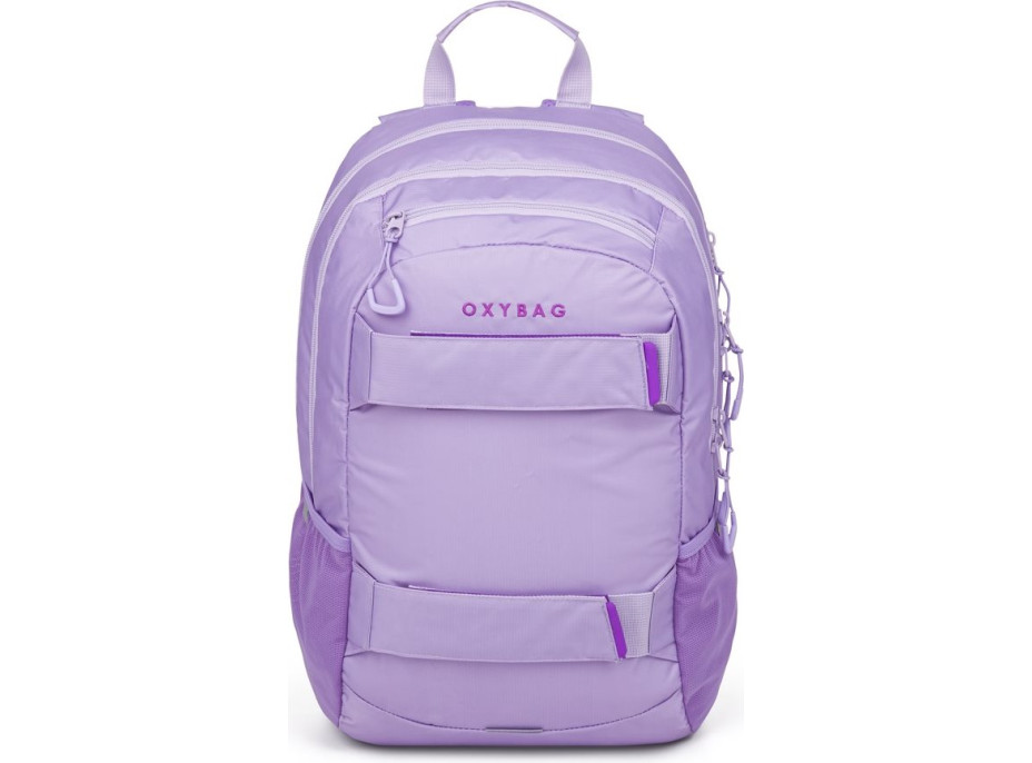 OXYBAG Studentský batoh + etue OXY Sport Violet