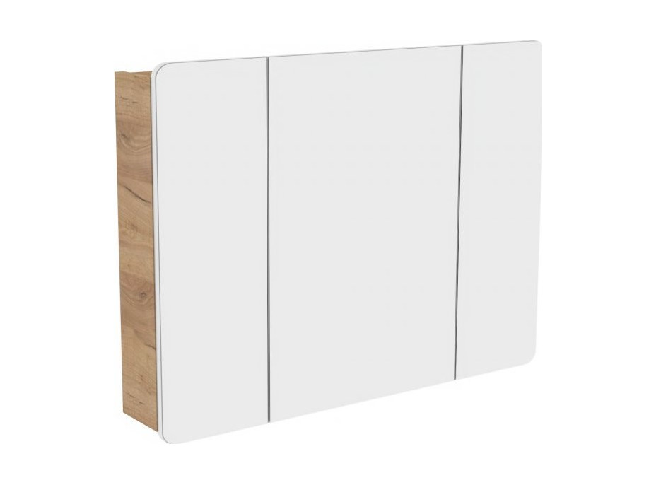 Koupelnová závěsná skříňka BÁRA 100 cm - se zrcadlem
