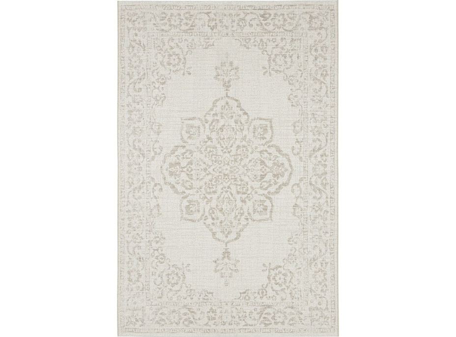 Kusový koberec Beach 103854 Cream/Beige – na ven i na doma