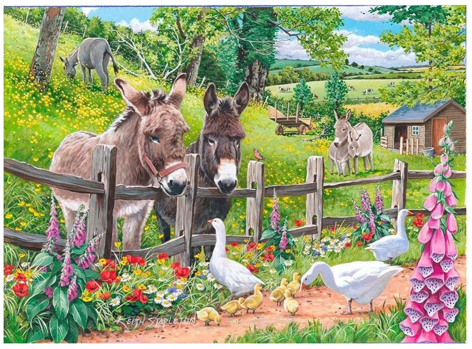 HOP Puzzle Jack a Jenny BIG 250 dílků