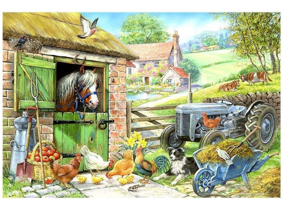 HOP Puzzle Na farmě BIG 250 dílků