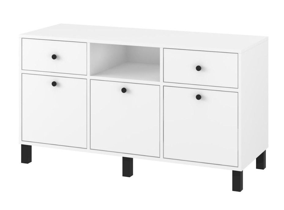 Televizní stolek ELEGANT - bílý