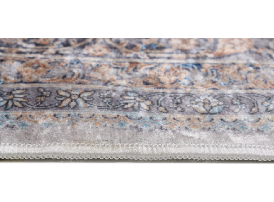 Kusový koberec VICTORIA Samsun - krémový/hnědý