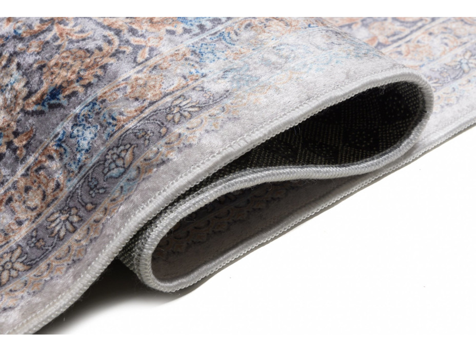 Kusový koberec VICTORIA Samsun - krémový/hnědý