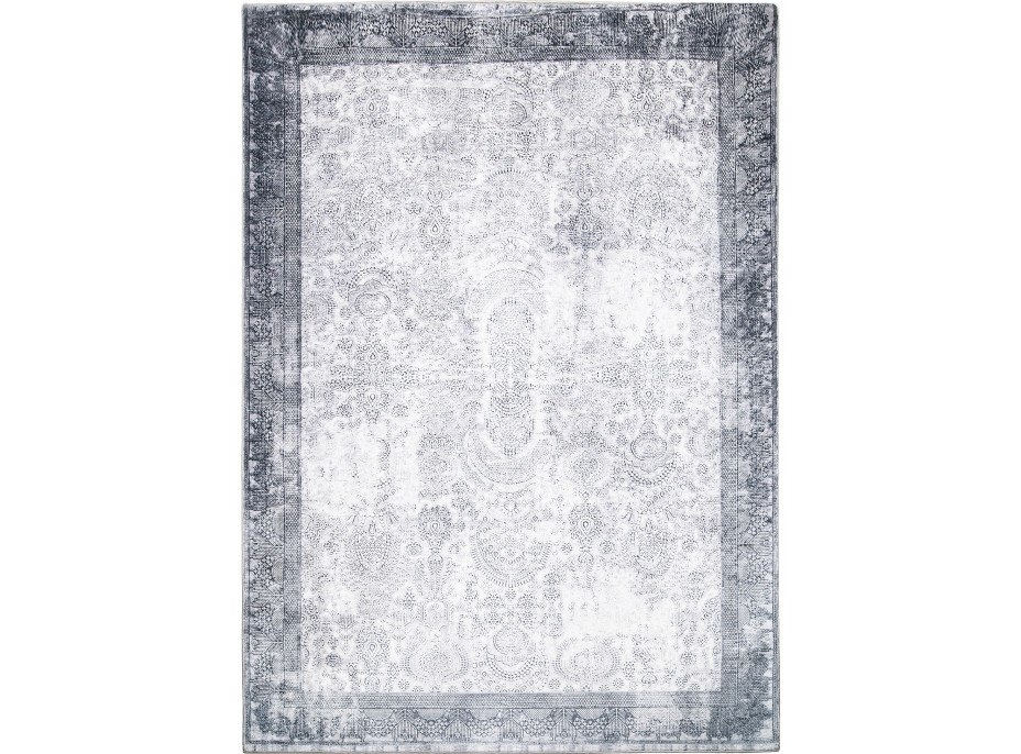 Kusový koberec VICTORIA Mersin - bílý/šedý