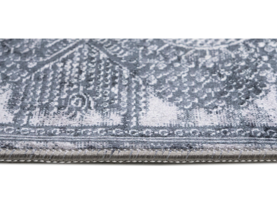 Kusový koberec VICTORIA Mersin - bílý/šedý