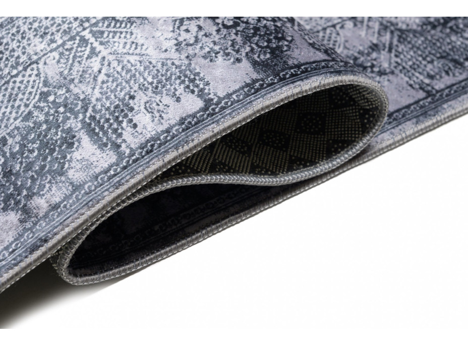 Kusový koberec VICTORIA Mersin - bílý/šedý