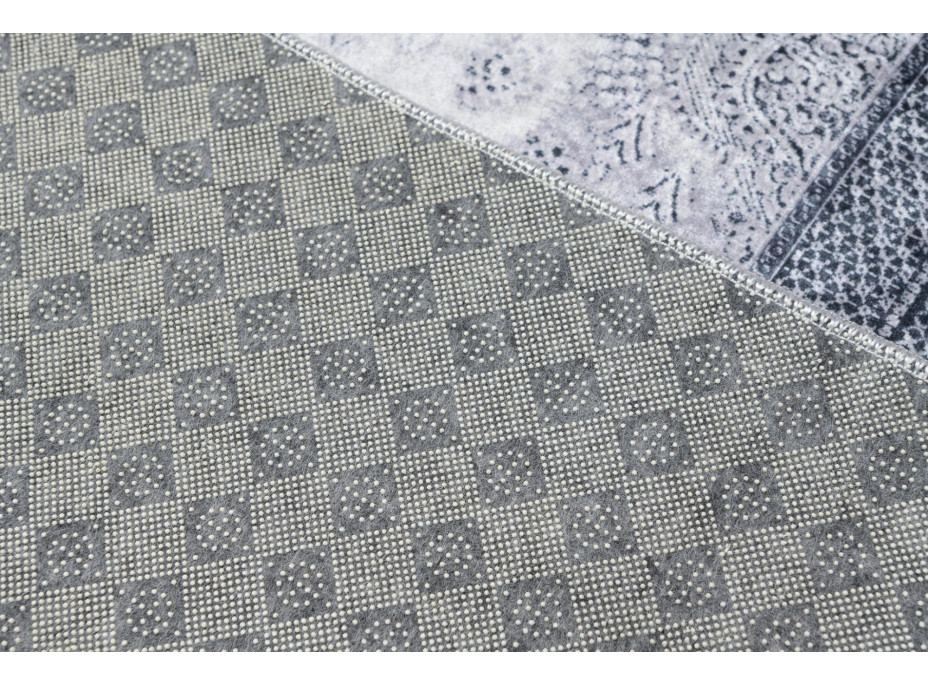 Kusový koberec VICTORIA Mersin - bílý/šedý