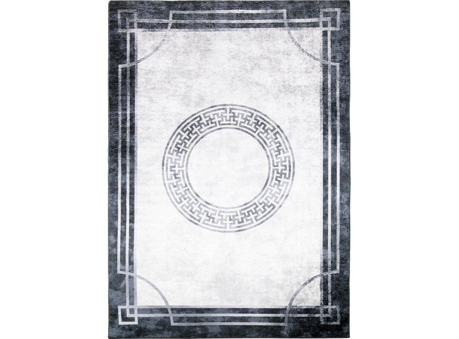 Kusový koberec VICTORIA Tarsus - bílý/černý