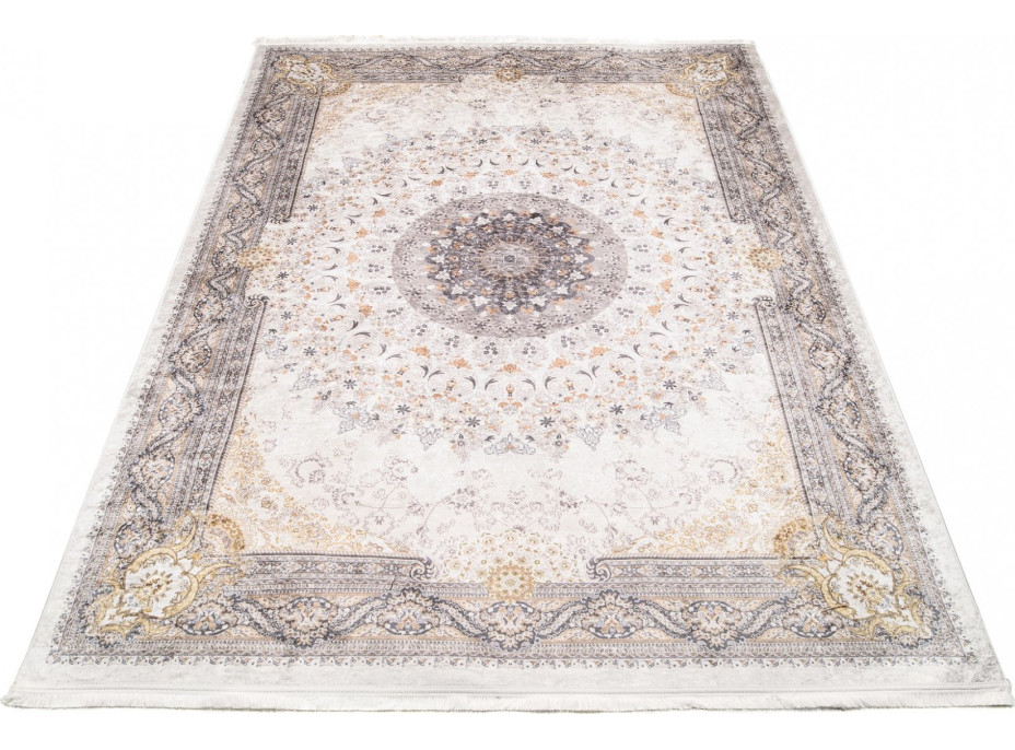 Kusový koberec VICTORIA Konya - krémový/šedý