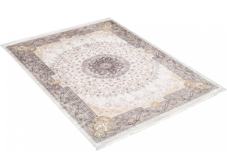Kusový koberec VICTORIA Konya - krémový/šedý