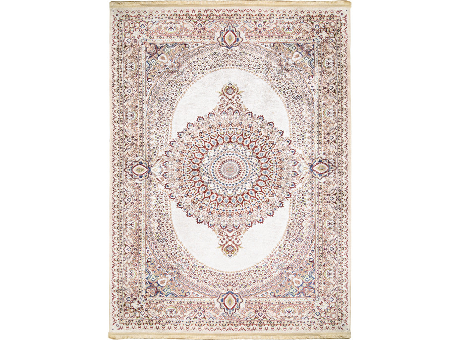 Kusový koberec VICTORIA Denizli - krémový/hnědý