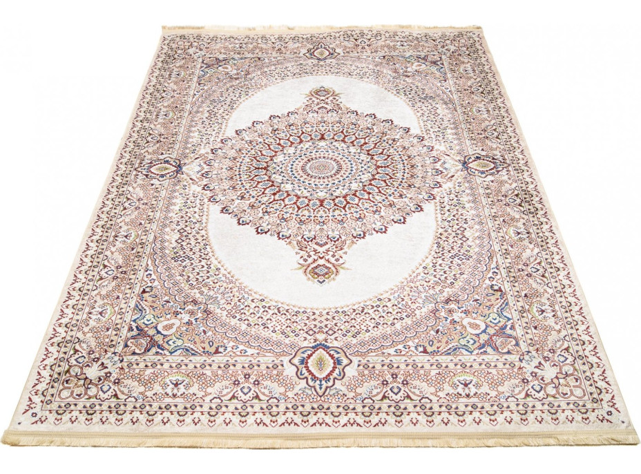 Kusový koberec VICTORIA Denizli - krémový/hnědý