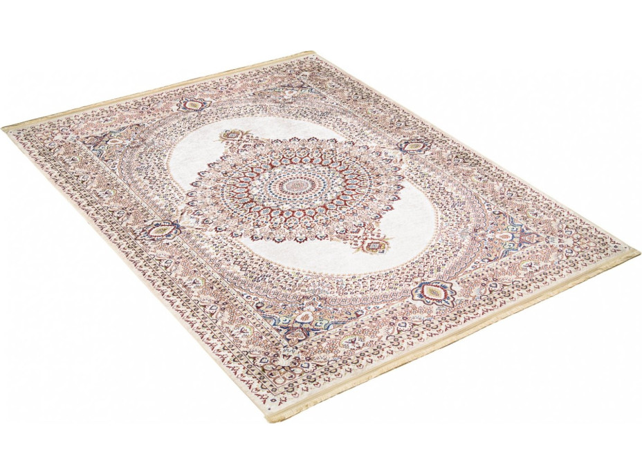 Kusový koberec VICTORIA Denizli - krémový/hnědý