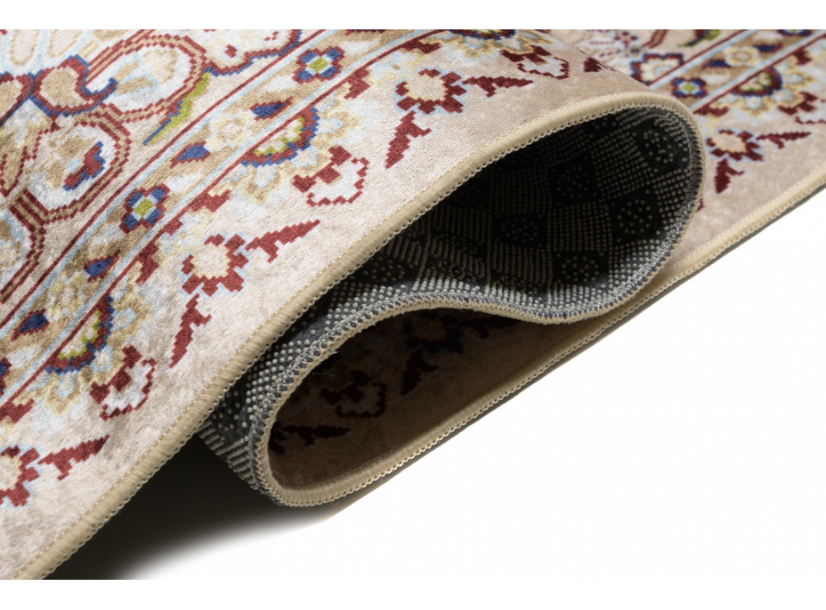 Kusový koberec VICTORIA Denizli - krémový/hnědý