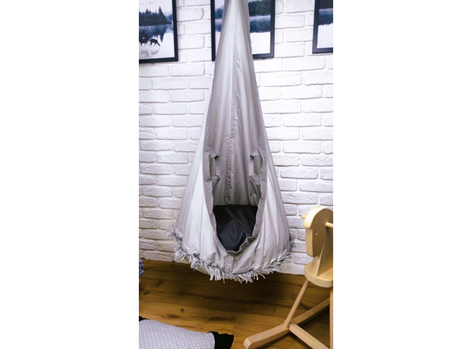 Závěsný vak LILI - šedý