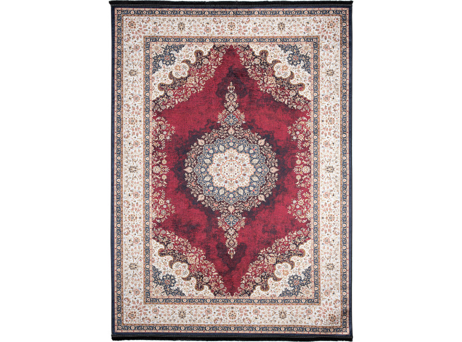 Kusový koberec VICTORIA Bursa - červený/krémový