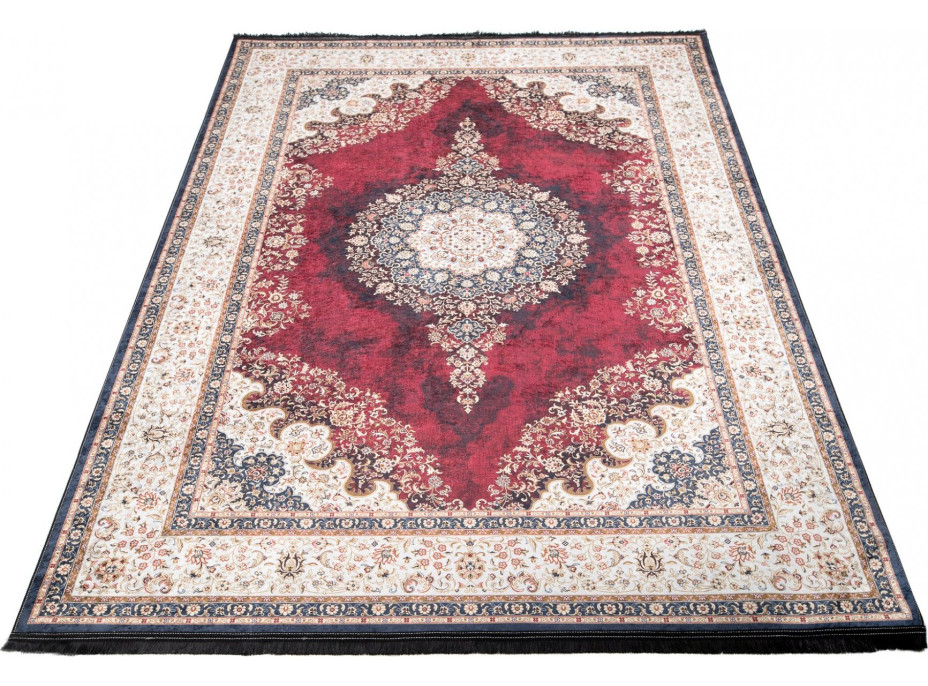 Kusový koberec VICTORIA Bursa - červený/krémový