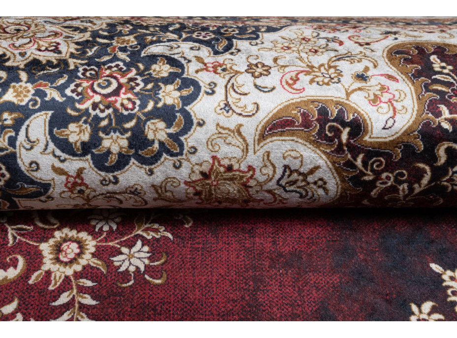 Kusový koberec VICTORIA Bursa - červený/krémový