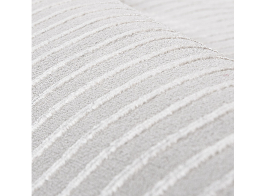 Kusový koberec ELLEN Waves - šedý