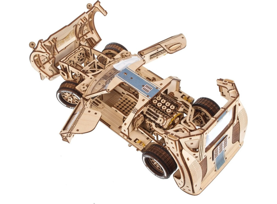 Ugears 3D dřevěné mechanické puzzle UGT-24 Endurance Racer