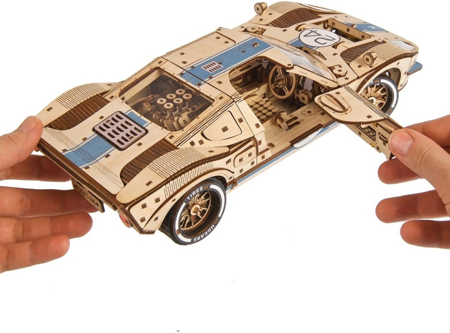 Ugears 3D dřevěné mechanické puzzle UGT-24 Endurance Racer