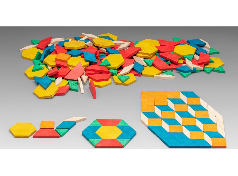Wissner Geometrické dlaždicové vzory 250 ks