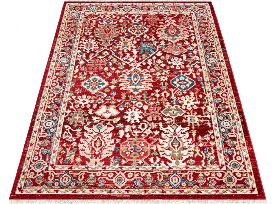 Kusový koberec RIVOLI Bergama - červený