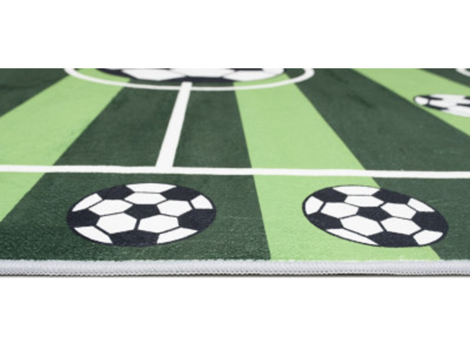 Dětský kusový koberec FLANNEL PRINTED - Fotbal