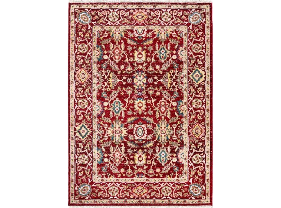 Kusový koberec RIVOLI Ushak - červený