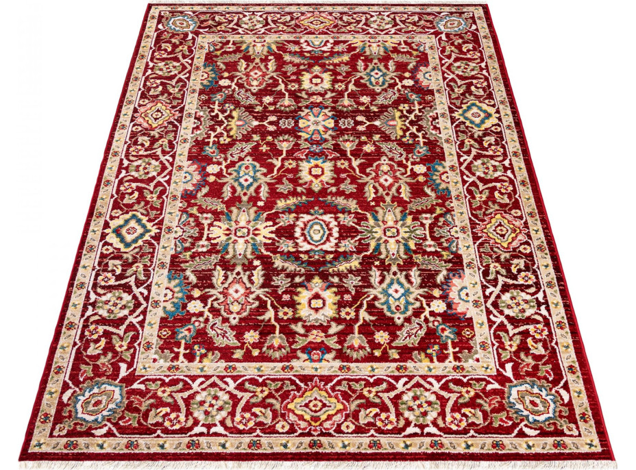 Kusový koberec RIVOLI Ushak - červený
