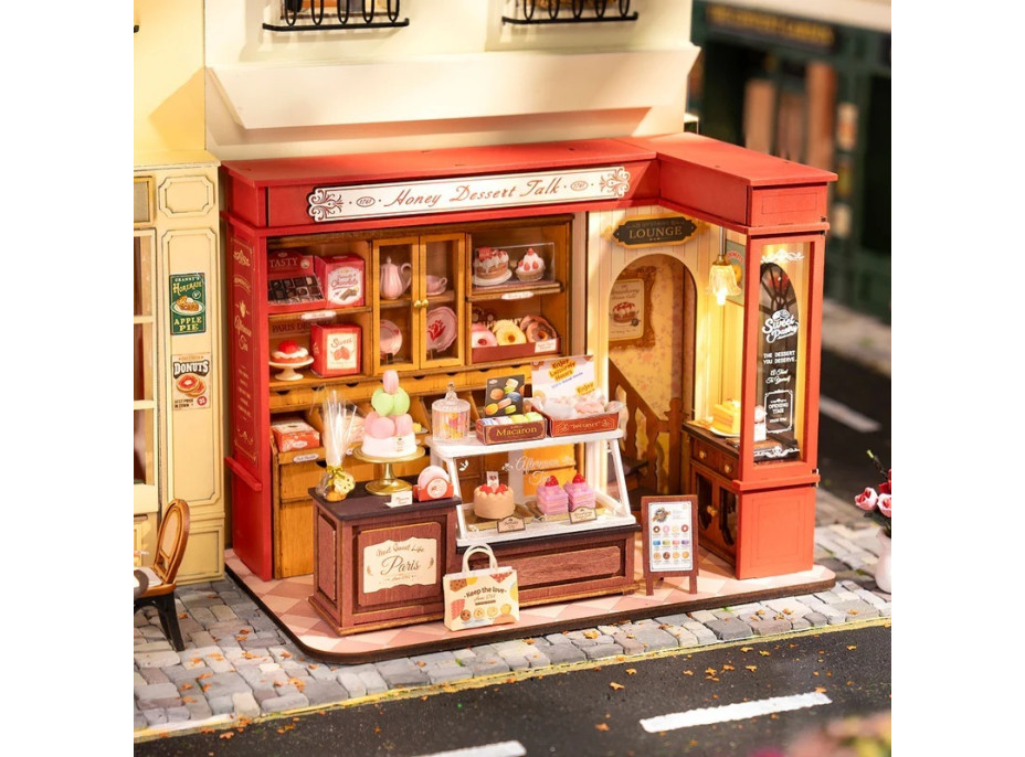 RoboTime Miniatura domečku Medová cukrárna