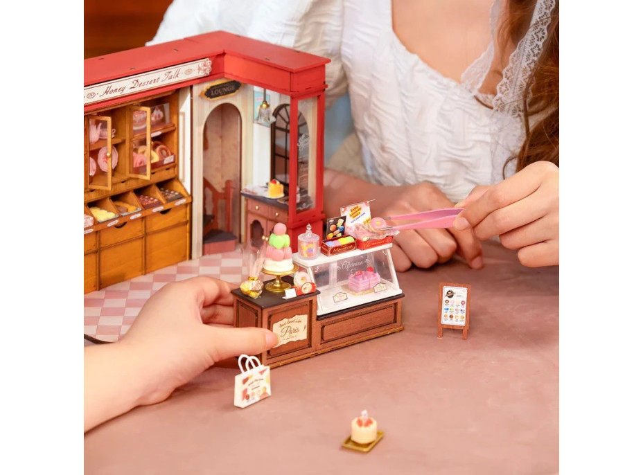 RoboTime Miniatura domečku Medová cukrárna
