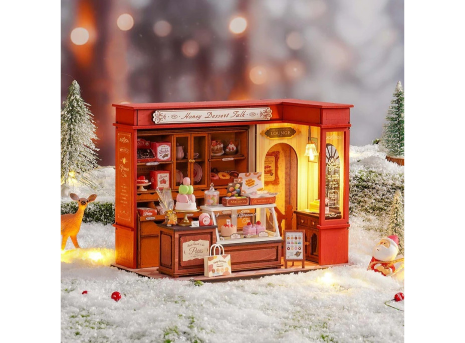 RoboTime Miniatura domečku Medová cukrárna